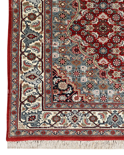 4.6x6.7 feet Vintage Hand-Knotted Wool Rug | One-of-a-Kind | Craftsman Rugs