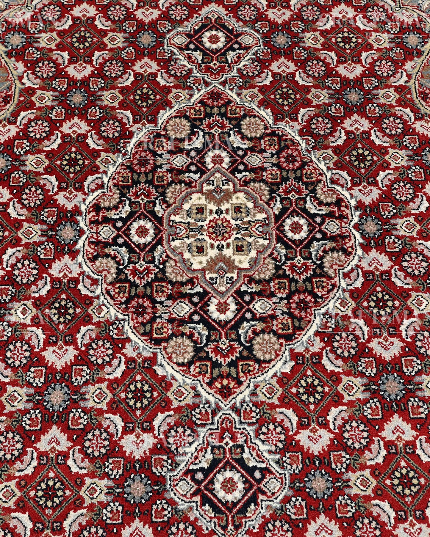 4.6x6.7 feet Vintage Hand-Knotted Wool Rug | One-of-a-Kind | Craftsman Rugs