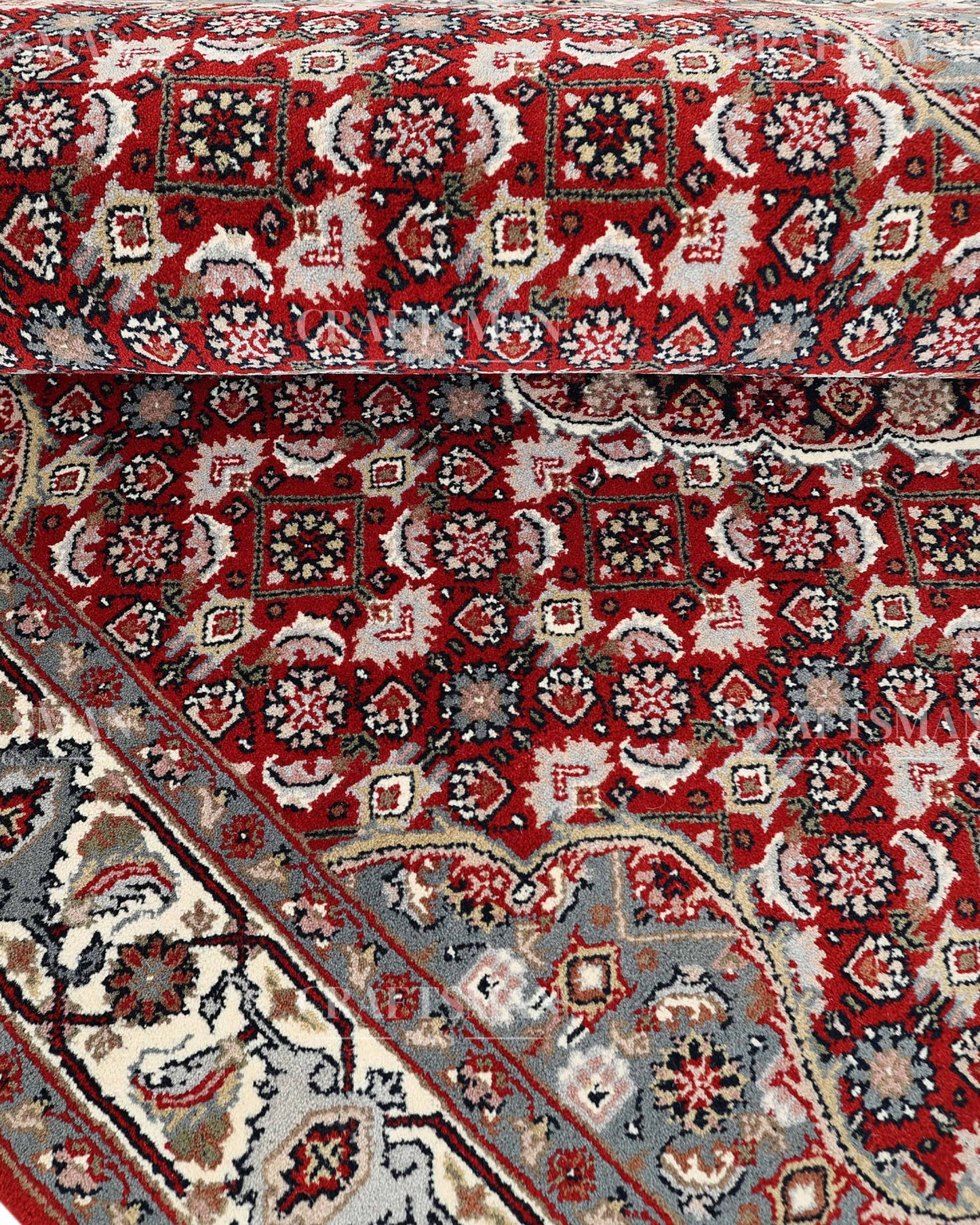 4.6x6.7 feet Vintage Hand-Knotted Wool Rug | One-of-a-Kind | Craftsman Rugs