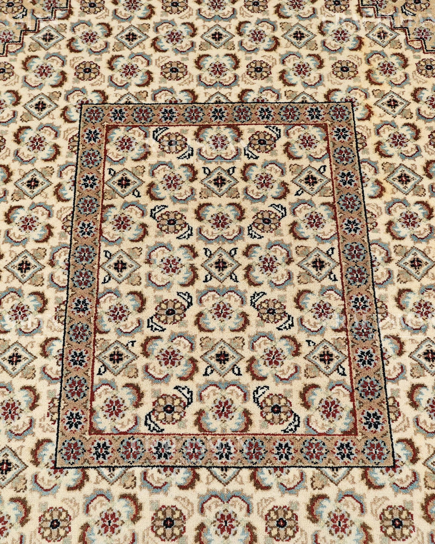 4.8x6.8 feet Vintage Hand-Knotted Wool Rug | One-of-a-Kind | Craftsman Rugs