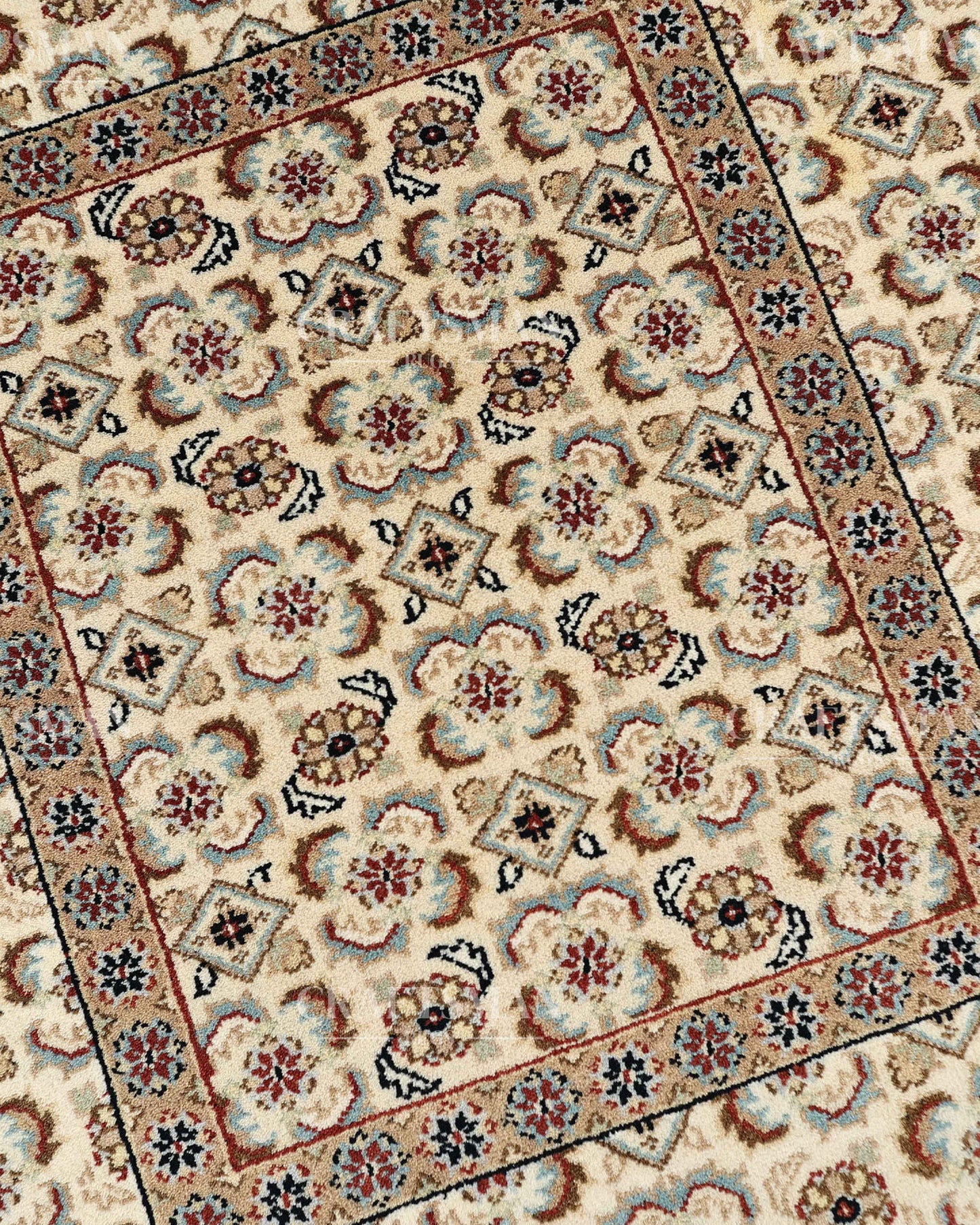 4.8x6.8 feet Vintage Hand-Knotted Wool Rug | One-of-a-Kind | Craftsman Rugs