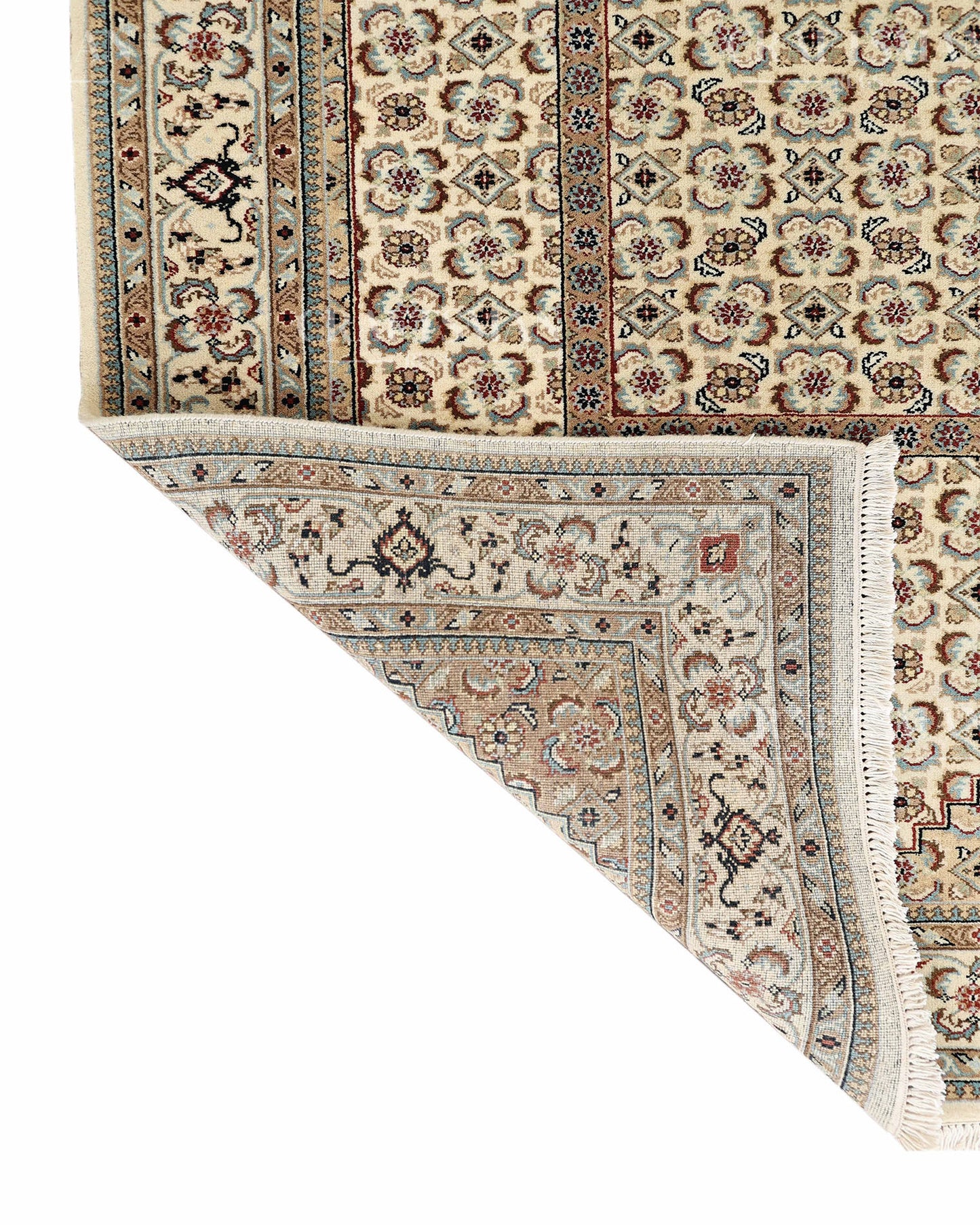 4.8x6.8 feet Vintage Hand-Knotted Wool Rug | One-of-a-Kind | Craftsman Rugs