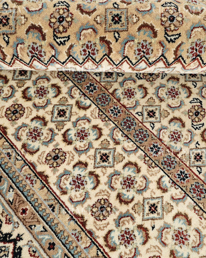 4.8x6.8 feet Vintage Hand-Knotted Wool Rug | One-of-a-Kind | Craftsman Rugs