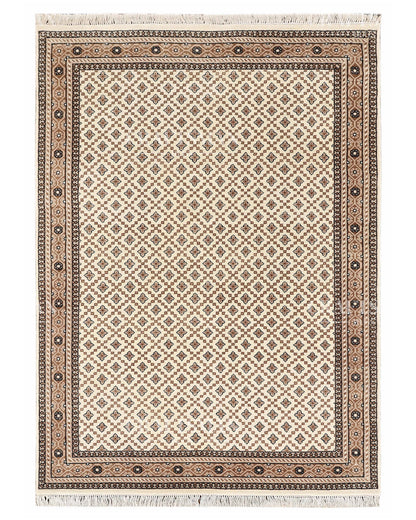 4.8x6.8 feet Vintage Hand-Knotted Wool Rug | One-of-a-Kind | Craftsman Rugs