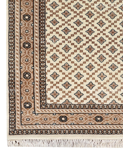 4.8x6.8 feet Vintage Hand-Knotted Wool Rug | One-of-a-Kind | Craftsman Rugs