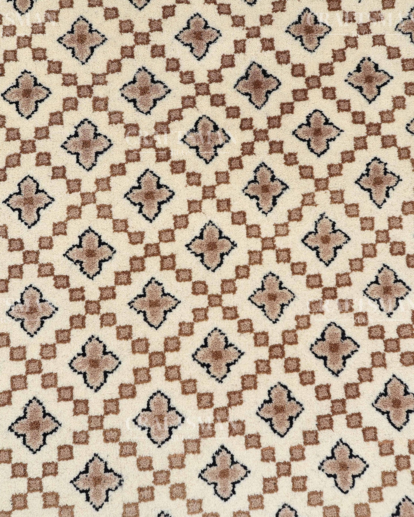 4.8x6.8 feet Vintage Hand-Knotted Wool Rug | One-of-a-Kind | Craftsman Rugs