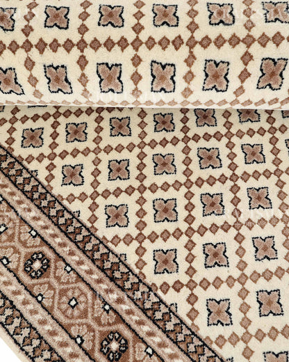 4.8x6.8 feet Vintage Hand-Knotted Wool Rug | One-of-a-Kind | Craftsman Rugs