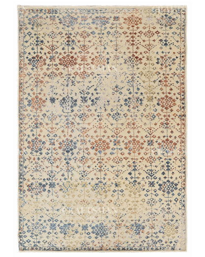 5.4x7.9 feet Vintage Hand-Knotted Wool Rug | One-of-a-Kind | Craftsman Rugs
