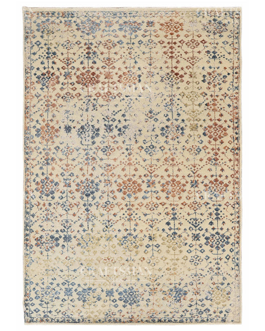 5.4x7.9 feet Vintage Hand-Knotted Wool Rug | One-of-a-Kind | Craftsman Rugs