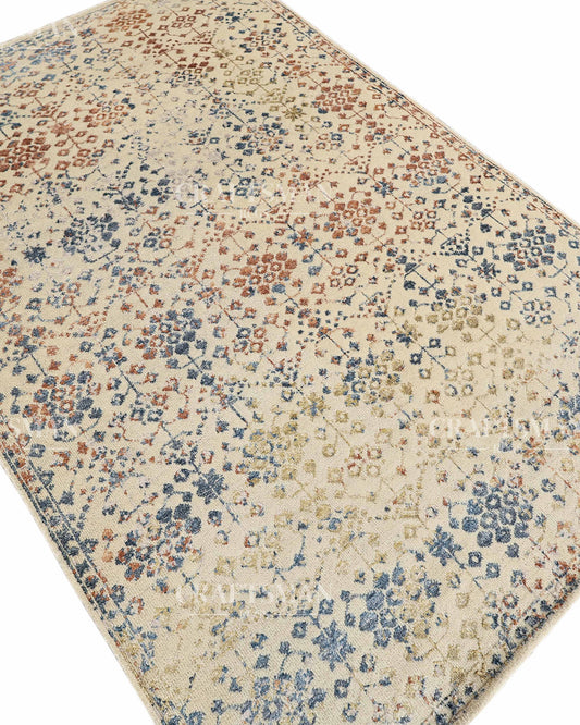 5.4x7.9 feet Vintage Hand-Knotted Wool Rug | One-of-a-Kind | Craftsman Rugs