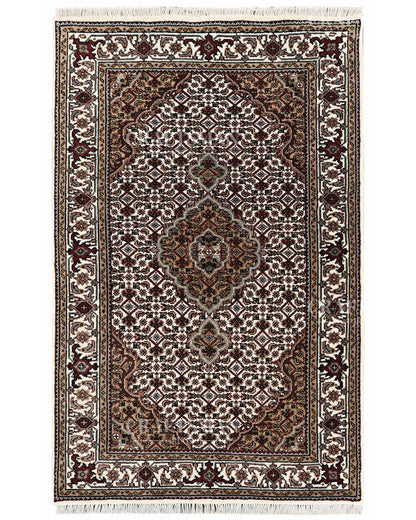 2.11x4.9 feet Vintage Hand-Knotted Wool Rug | One-of-a-Kind | Craftsman Rugs