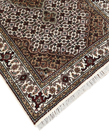 2.11x4.9 feet Vintage Hand-Knotted Wool Rug | One-of-a-Kind | Craftsman Rugs