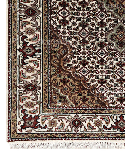 2.11x4.9 feet Vintage Hand-Knotted Wool Rug | One-of-a-Kind | Craftsman Rugs