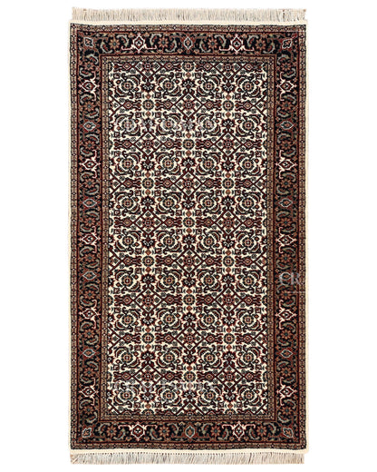2.4x4.5 feet Vintage Hand-Knotted Wool Rug | One-of-a-Kind | Craftsman Rugs
