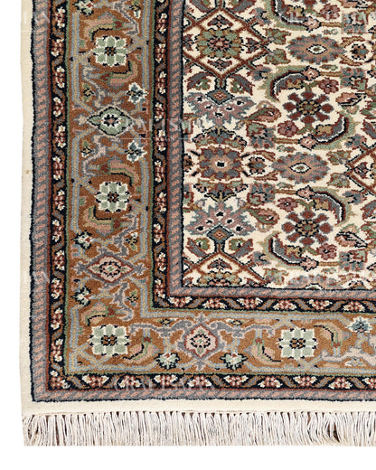 3.1x5.2 feet Vintage Hand-Knotted Wool Rug | One-of-a-Kind | Craftsman Rugs