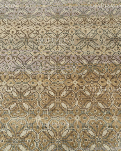 8x10 feet Wool Hand-Knotted Oushak-Inspired Rug | Craftsman Rugs Exclusive