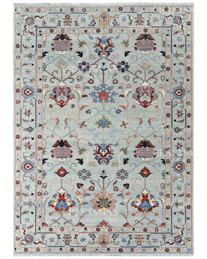 Aurelia Oushak-Inspired Hand-Knotted Wool Rug  | Made to Order | Craftsman Rugs Exclusive