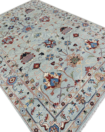Aurelia Oushak-Inspired Hand-Knotted Wool Rug  | Made to Order | Craftsman Rugs Exclusive