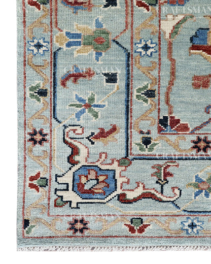 Aurelia Oushak-Inspired Hand-Knotted Wool Rug  | Made to Order | Craftsman Rugs Exclusive