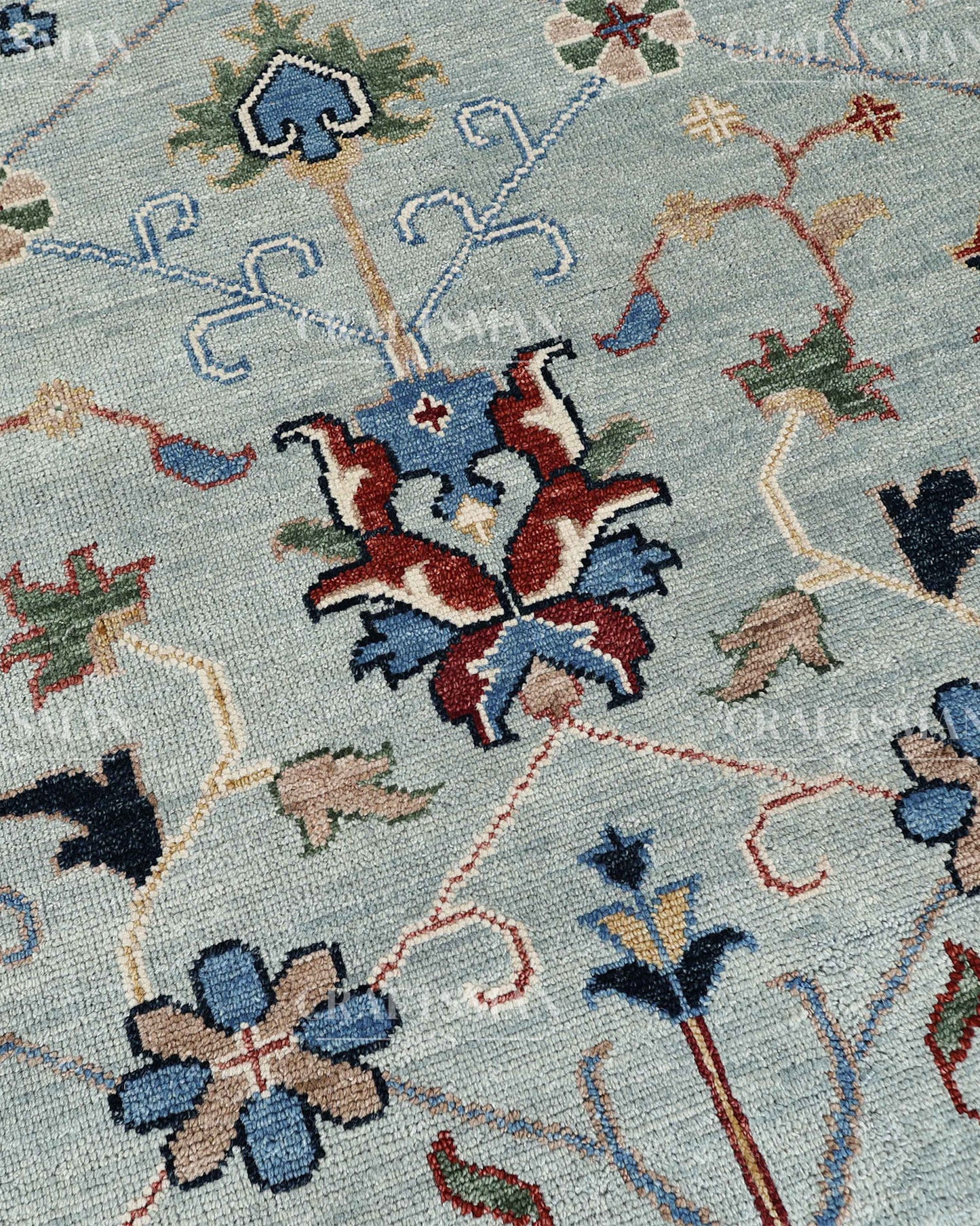 Aurelia Oushak-Inspired Hand-Knotted Wool Rug  | Made to Order | Craftsman Rugs Exclusive
