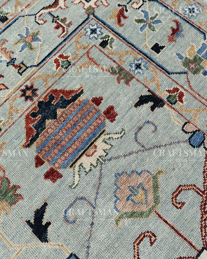 Aurelia Oushak-Inspired Hand-Knotted Wool Rug  | Made to Order | Craftsman Rugs Exclusive