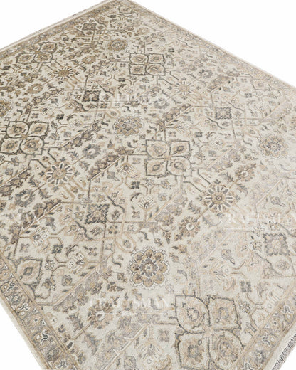 8x10 feet Vintage Hand-Knotted Wool Rug | One-of-a-Kind | Craftsman Rugs