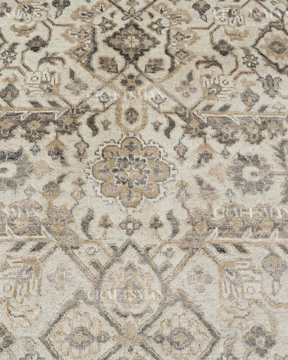 8x10 feet Vintage Hand-Knotted Wool Rug | One-of-a-Kind | Craftsman Rugs