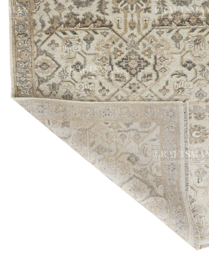 8x10 feet Vintage Hand-Knotted Wool Rug | One-of-a-Kind | Craftsman Rugs