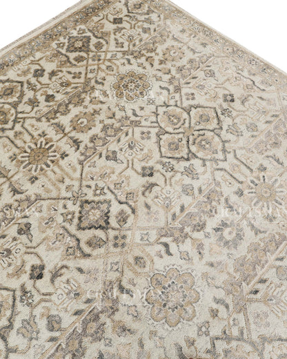 8x10 feet Vintage Hand-Knotted Wool Rug | One-of-a-Kind | Craftsman Rugs