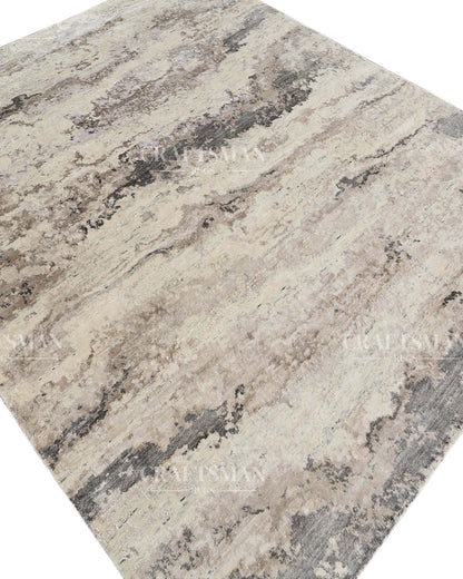 8x10 feet Wool Hand-Knotted Oushak-Inspired Rug | Craftsman Rugs Exclusive