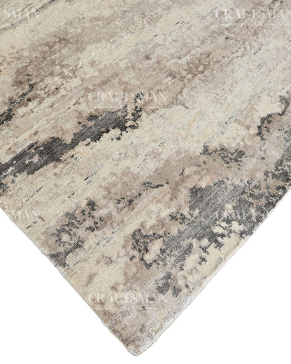 8x10 feet Wool Hand-Knotted Oushak-Inspired Rug | Craftsman Rugs Exclusive