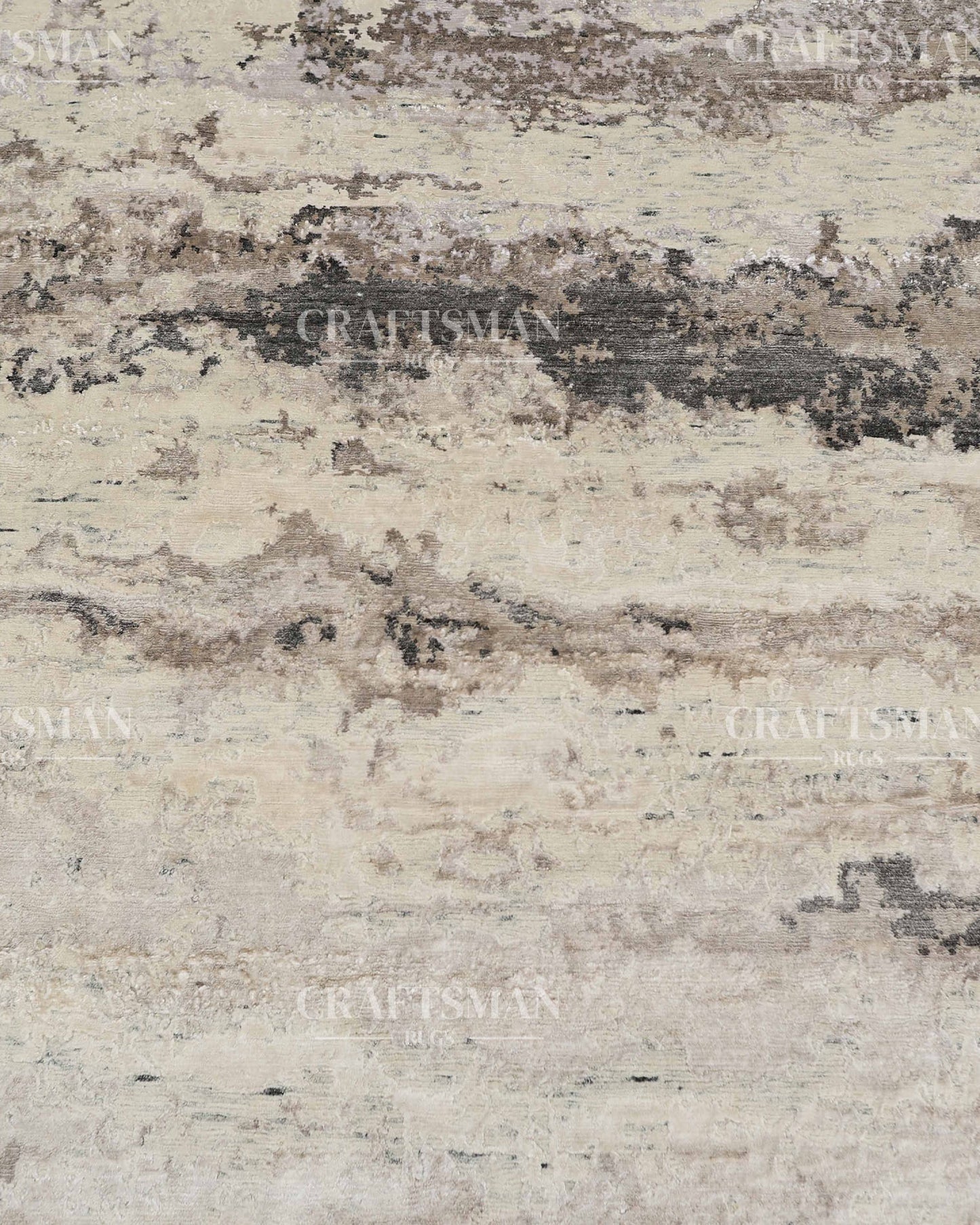 8x10 feet Wool Hand-Knotted Oushak-Inspired Rug | Craftsman Rugs Exclusive