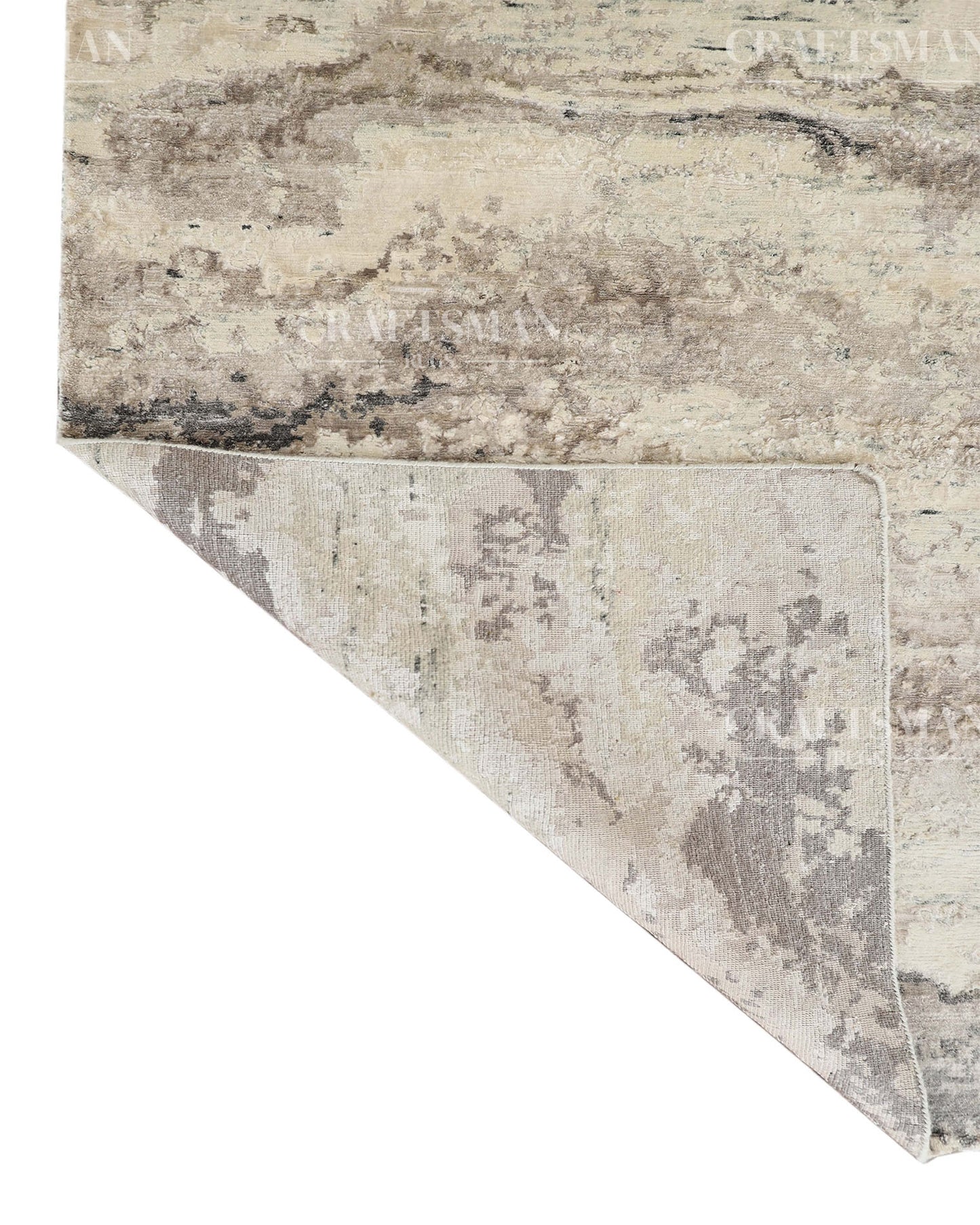 8x10 feet Wool Hand-Knotted Oushak-Inspired Rug | Craftsman Rugs Exclusive