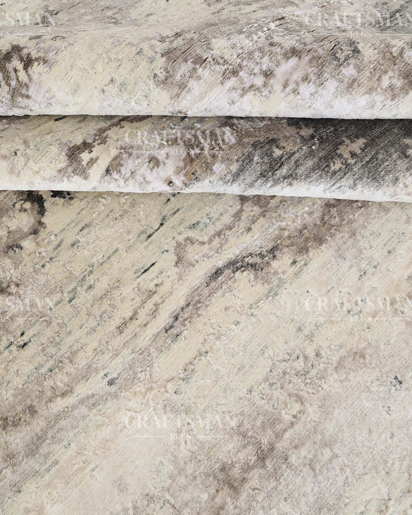 8x10 feet Wool Hand-Knotted Oushak-Inspired Rug | Craftsman Rugs Exclusive