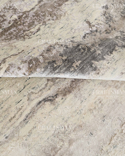 8x10 feet Wool Hand-Knotted Oushak-Inspired Rug | Craftsman Rugs Exclusive