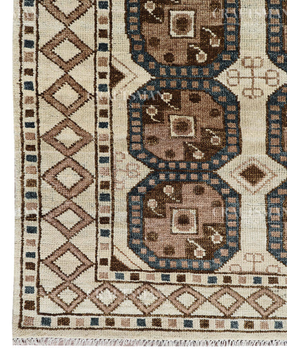 8x10 feet Wool Hand-Knotted Oushak-Inspired Rug | Craftsman Rugs Exclusive