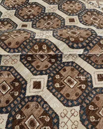 8x10 feet Wool Hand-Knotted Oushak-Inspired Rug | Craftsman Rugs Exclusive