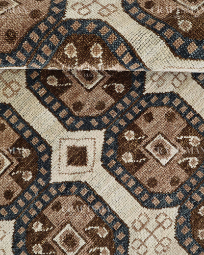 8x10 feet Wool Hand-Knotted Oushak-Inspired Rug | Craftsman Rugs Exclusive