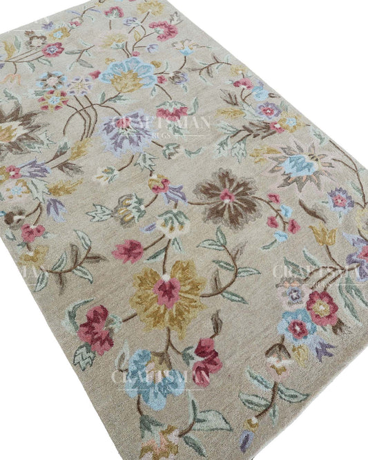 5x8 feet Wool Hand-Tufted Rug | Craftsman Rugs Exclusive