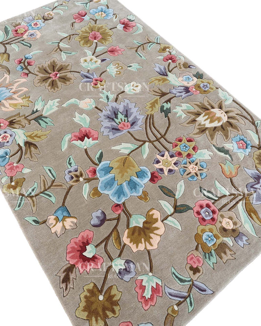5x8 feet Wool Hand-Tufted Rug | Craftsman Rugs Exclusive