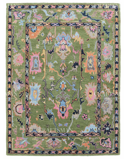 6x8 feet Wool Hand-Tufted Rug | Craftsman Rugs Exclusive