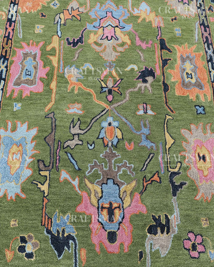 6x8 feet Wool Hand-Tufted Rug | Craftsman Rugs Exclusive