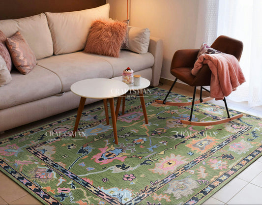 6x8 feet Wool Hand-Tufted Rug | Craftsman Rugs Exclusive