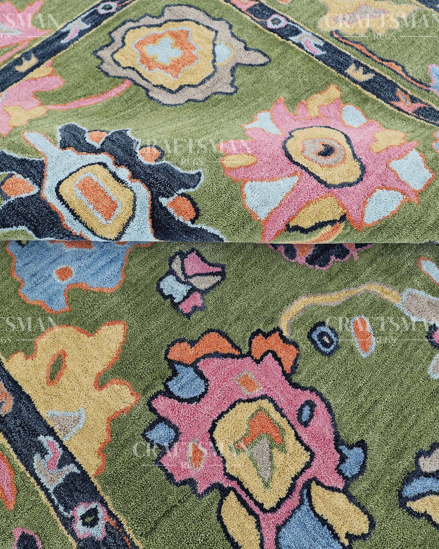 Zephira Wool Hand-Tufted Made-to-Order Rug