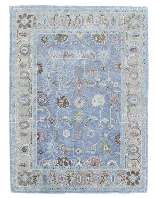 6x8 feet Wool Hand-Tufted Rug | Craftsman Rugs Exclusive