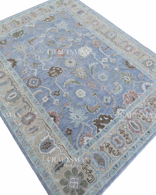 6x8 feet Wool Hand-Tufted Rug | Craftsman Rugs Exclusive