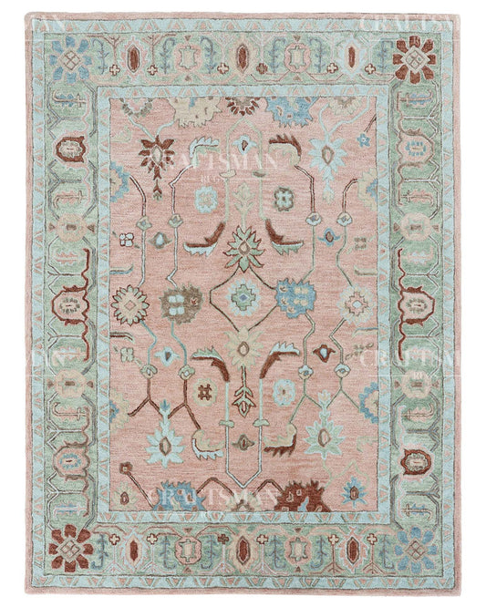 6x8 feet Wool Hand-Tufted Rug | Craftsman Rugs Exclusive
