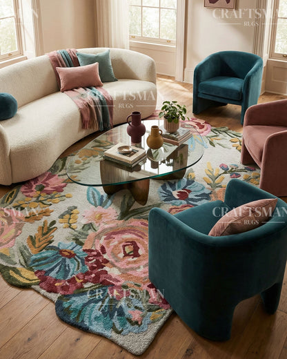 Florva Wool Hand-Tufted Made-to-Order Rug