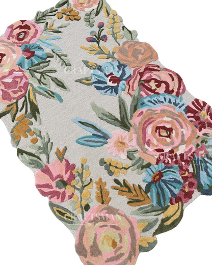 Florva Wool Hand-Tufted Made-to-Order Rug