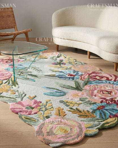 Florva Wool Hand-Tufted Made-to-Order Rug